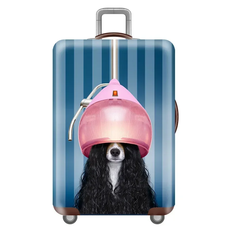 رشاقته غطاء الأمتعة مرونة عربة غطاء غبار حقيبة غطاء للحماية لحقيبة 18-32 بوصة حقيبة إكسسوارات السفر #4