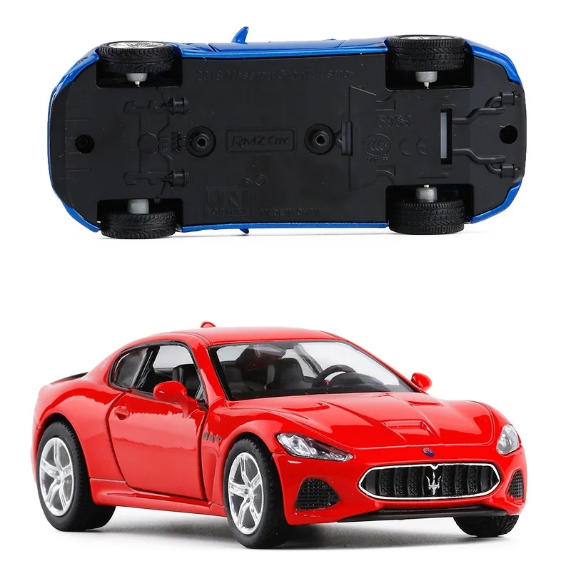 2018 Maserati GranTurismo MC Mô Phỏng Tinh Tế Diecasts & Đồ Chơi Xe RMZ Thành Phố 1:36 Mô Hình Bằng Hợp Kim Railed/Xe Máy/Ô Tô/Xe Đạp