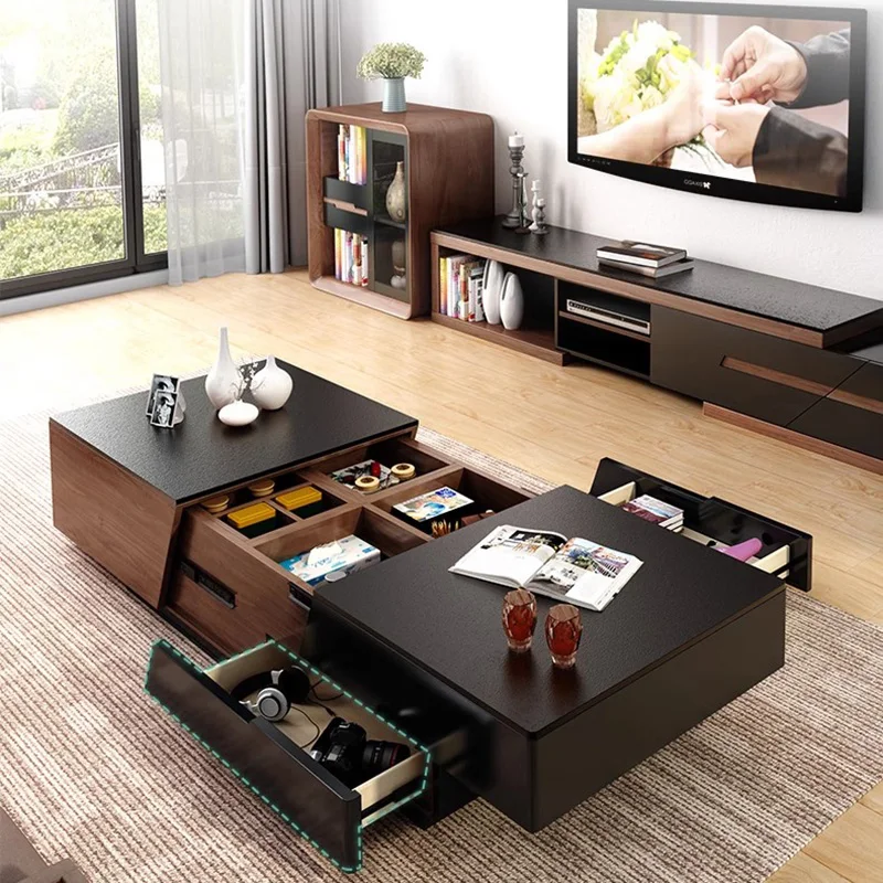 Living Room Coffee Tables Storage Luxury Modern Bedroom Nordic Coffee Tables Home Desks Stolik Kawowy Garden Furniture Sets