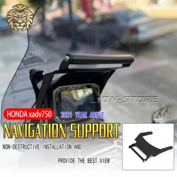 Per HONDA XADV750 XADV 750 2021 2022 2023 nuovo supporto di navigazione GPS pole accessori moto supporto navigatore GPS