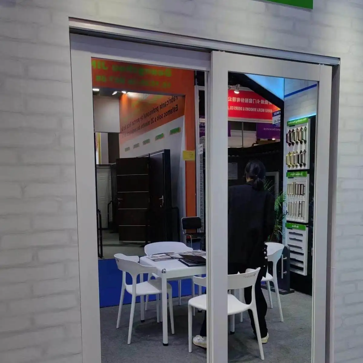 Sliding Door Hardware Hanging Slide Rail Bypass Mutual Transfer Aluminum Oxide Wardrobe Hardware
