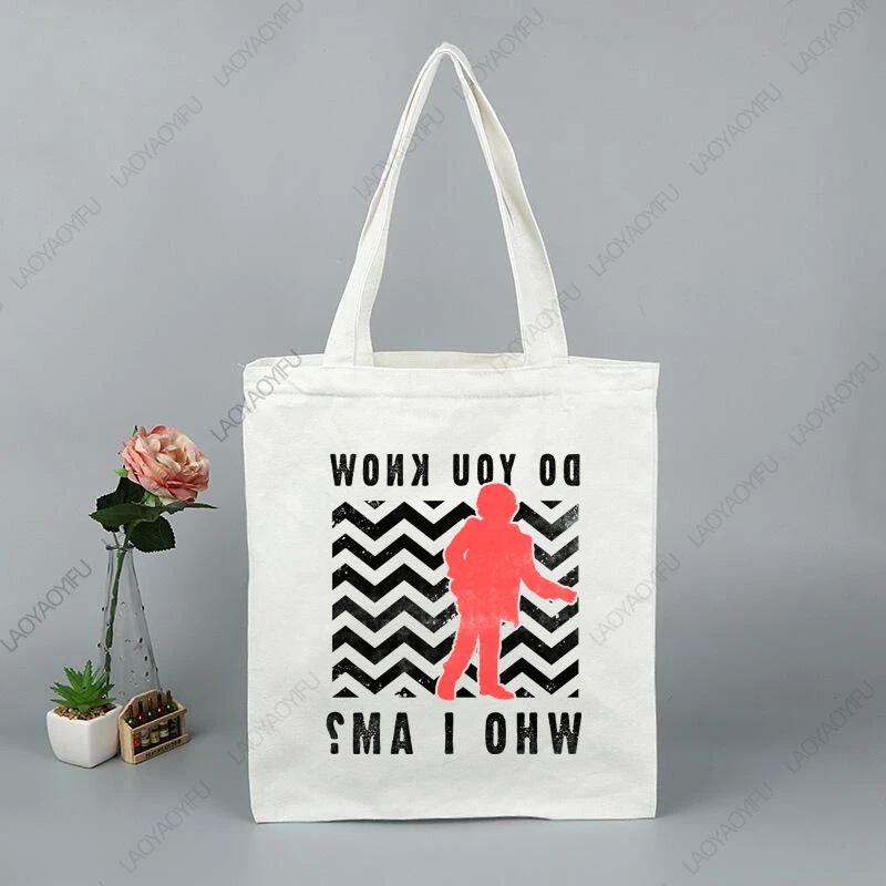 Twin Peaks Movie Tote Bags for Student Cloth Bag Totebag Women Shopper Shopping Aesthetic Woman Canvas Large University Shoulder