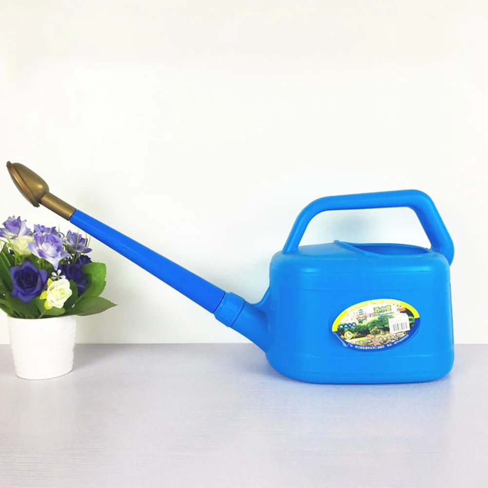 

Plastic Household Watering Can Sturdy Long Spout Indoor Outdoor Garden Planting Tool Easy Watering Pot Garden Planting Tool