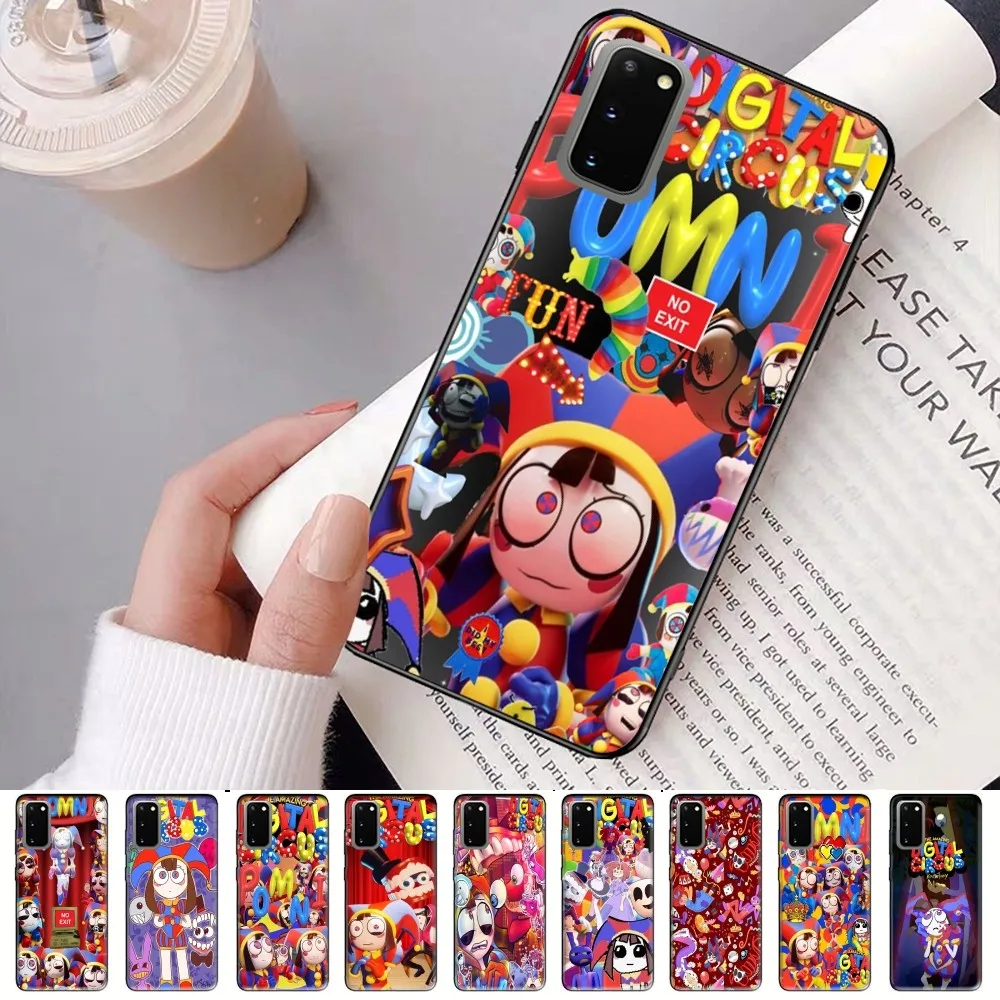 Cartoon The A-Amazing D-Digital C-Circus Phone Case For Samsung S 9 10 20 21 22 23 30 23 24 plus lite Ultra FE S10lite