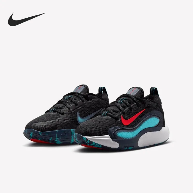 

Nike ISOFLY (GS) Wear-resistant Shock-absorbing Breathable Casual Retro Basketball Shoes FN4384-004