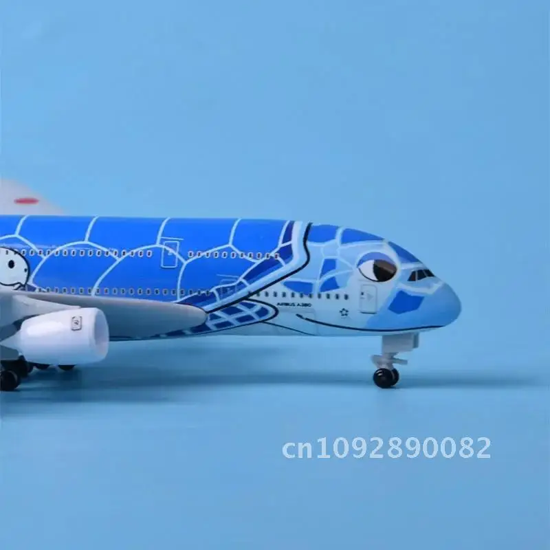 Scale 1:400 20CM A380 ANA KaLa Airlines Airplanes Plane Model Gears With Aircraft Collections For Toy Landing Alloy