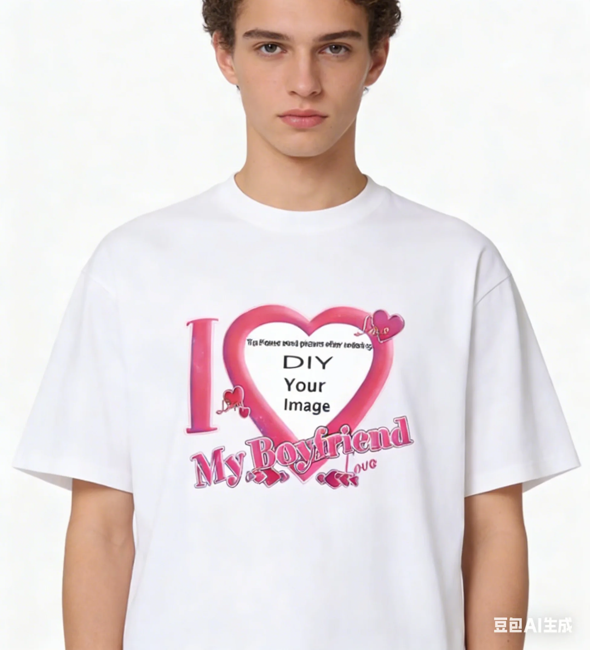 I Love My Boyfriend Coupon Tshirts High Quality Women/Men T-shirts Short Sleeve Summer Tee-shirt DIY Customized Printing view 2