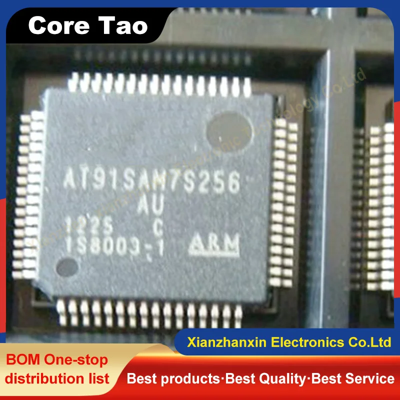 1PCS/LOT AT91SAM7S256-AU AT91SAM7S256C-AU AT91SAM7S256 QFP64 Microcontroller chips in stock