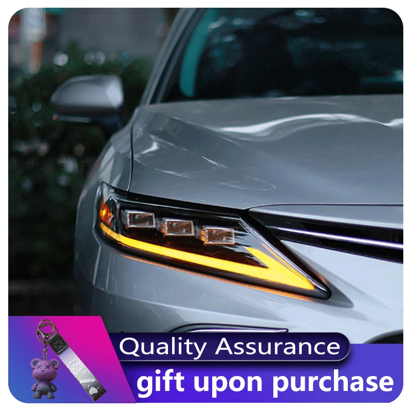 

Running Light Auto for Cars 12V 2018-2023 Toyota Camry Headlight LED Drl High Configure Daylight Turning Accessories Front Lamp