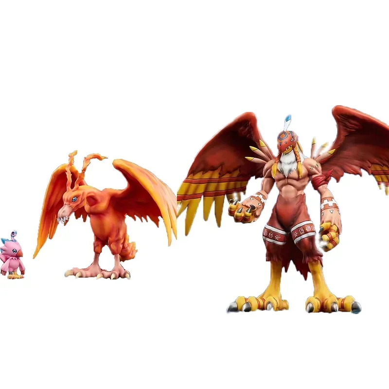 Anime Digimon Figures Piyomon Birdramon Garudamon Cartoon Action Figure Statue Doll Stand Garuda Model for Kids Collect Toy Gift