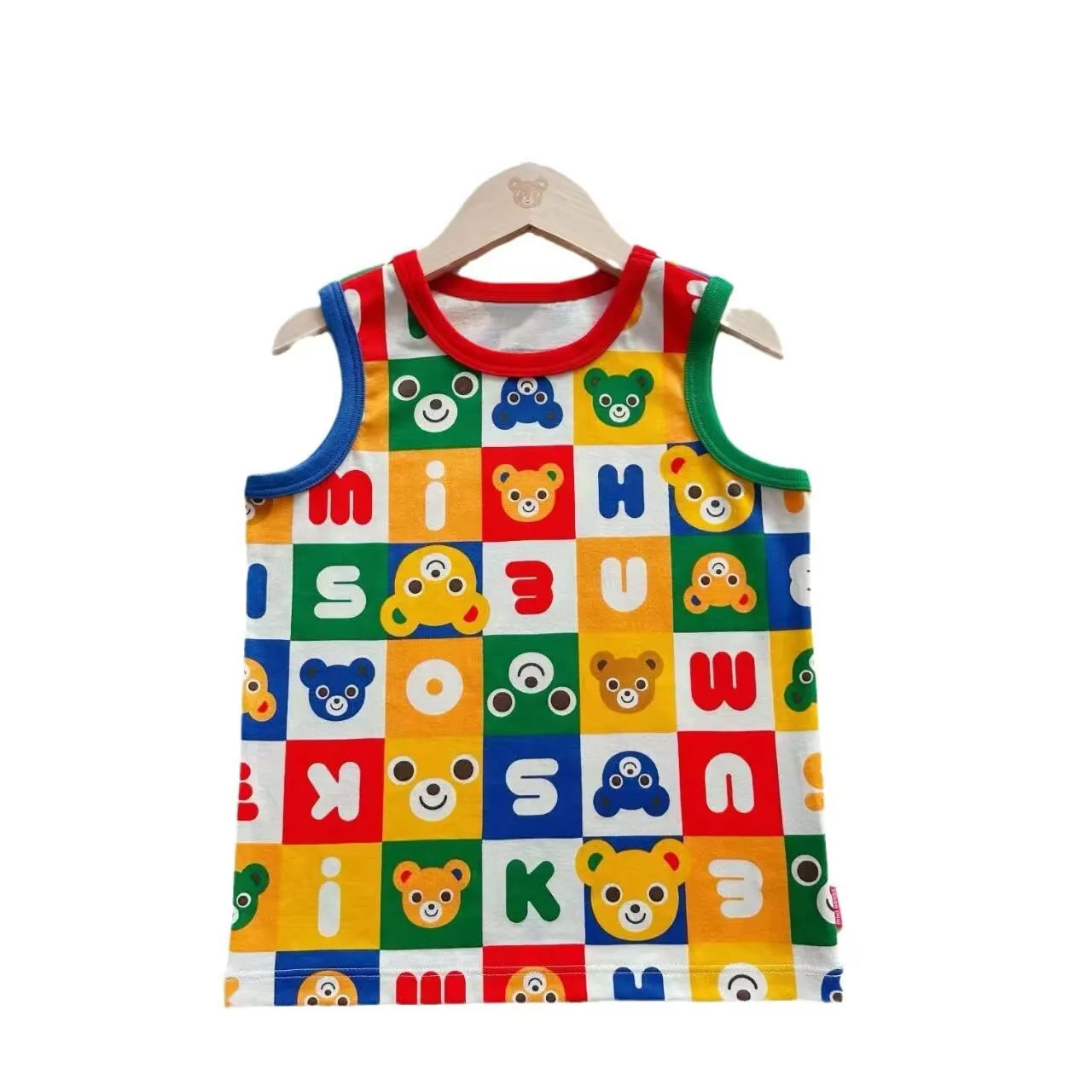 

Summer Boys Girls Clothes MK Kids Vest Cartoon shirt Anime High Quality t-shirt one piece Boys Clothes 18M 2 3 4 6 7 yrs