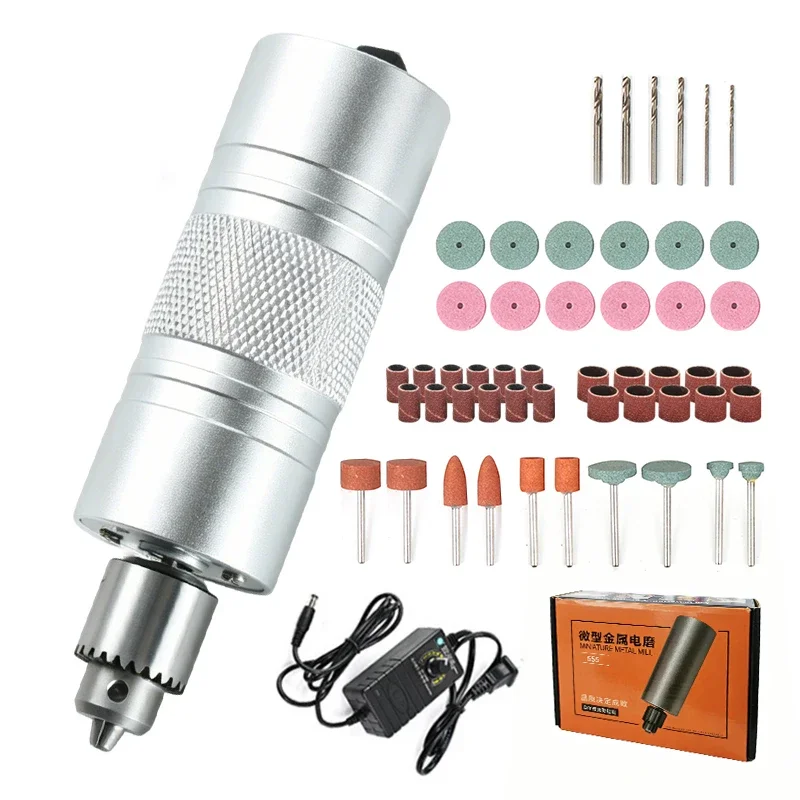 tungfull-dc24v-可変速ミニハンドヘルドロータリーグラインダーツール-03-4mm-ドリルチャック-48w-電動彫刻研磨-diy-キット