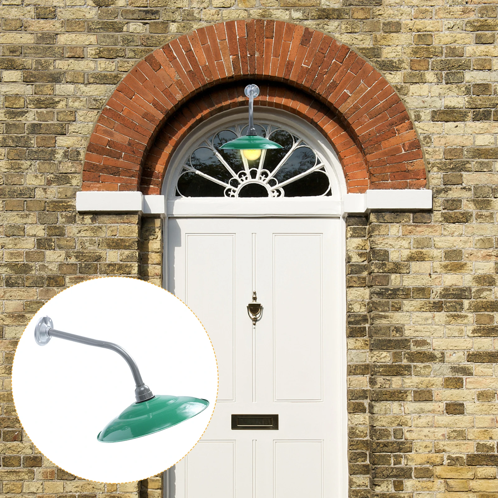 

1 шт., эмалированный абажур в стиле ретро, защитный чехол для настольных настенных торшеров, винтажный декоративный теплый светильник, аксессуар в виде ракушки