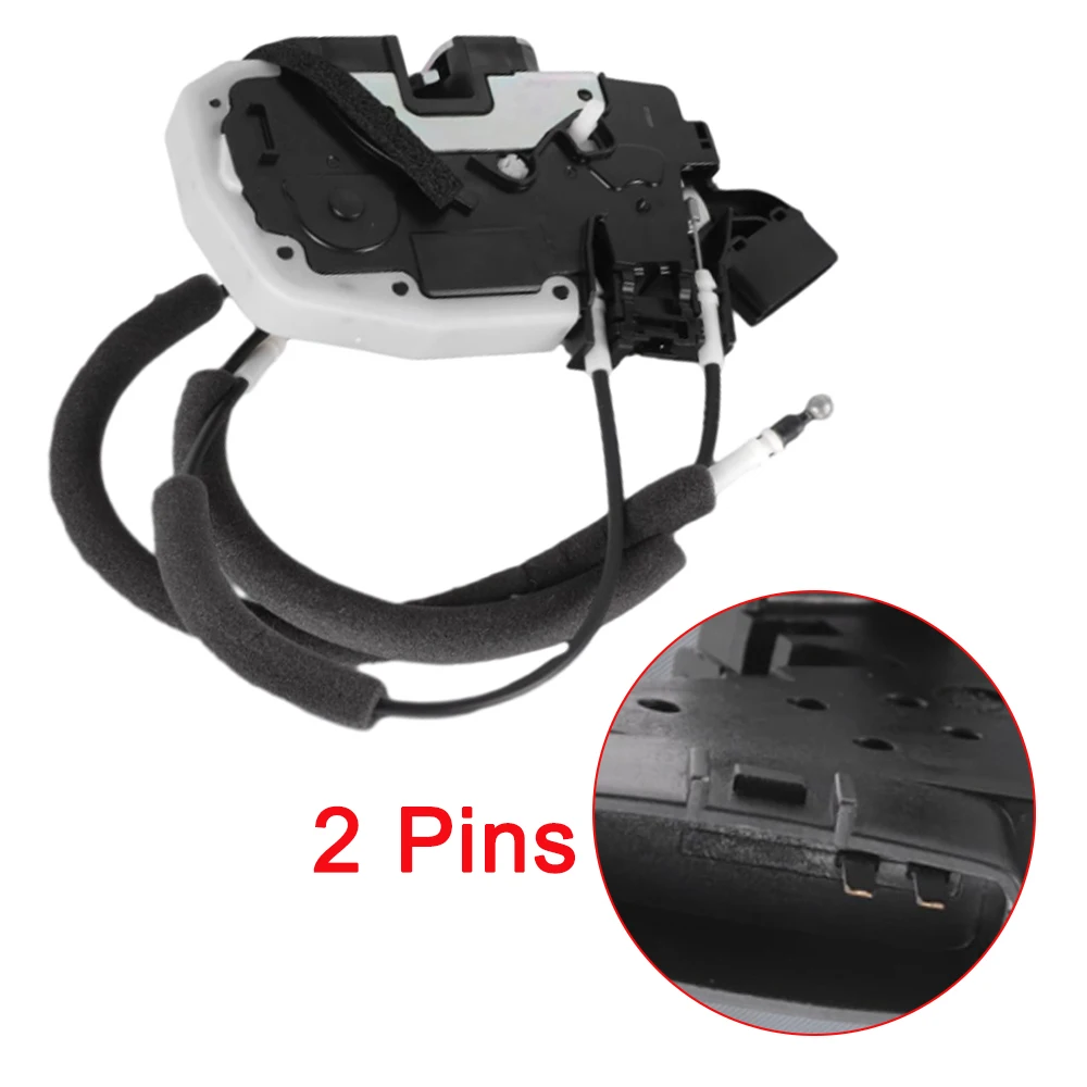 Front Rear Left Right Door Lock Actuator with Cables for Nissan Juke 2011 2012 2013 2014 2015 2016 2017 80501-1KM0A LHD view 2