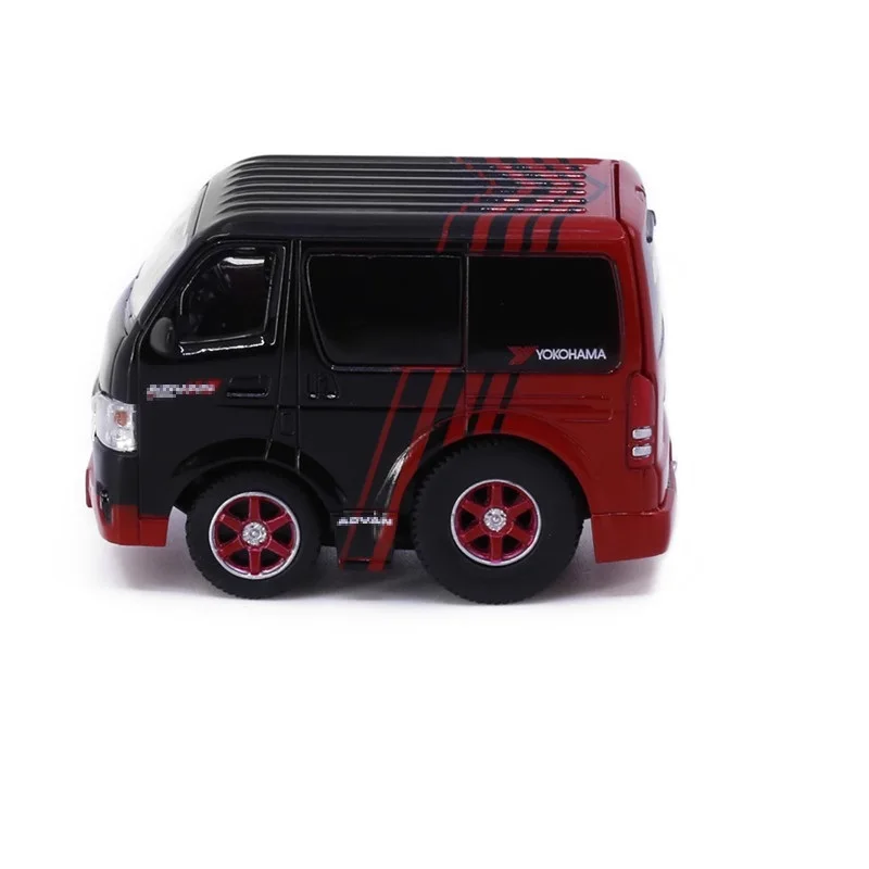 Tiny 1:64 Q Version Hia-ce Ad-van Alloy Simulation Model Car