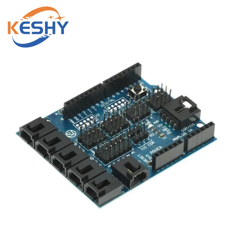 V4.0 Sensor Shield Expansion Board Electronic Building Blocks Robot Accessories Sensor Shield V4 Expansion Board