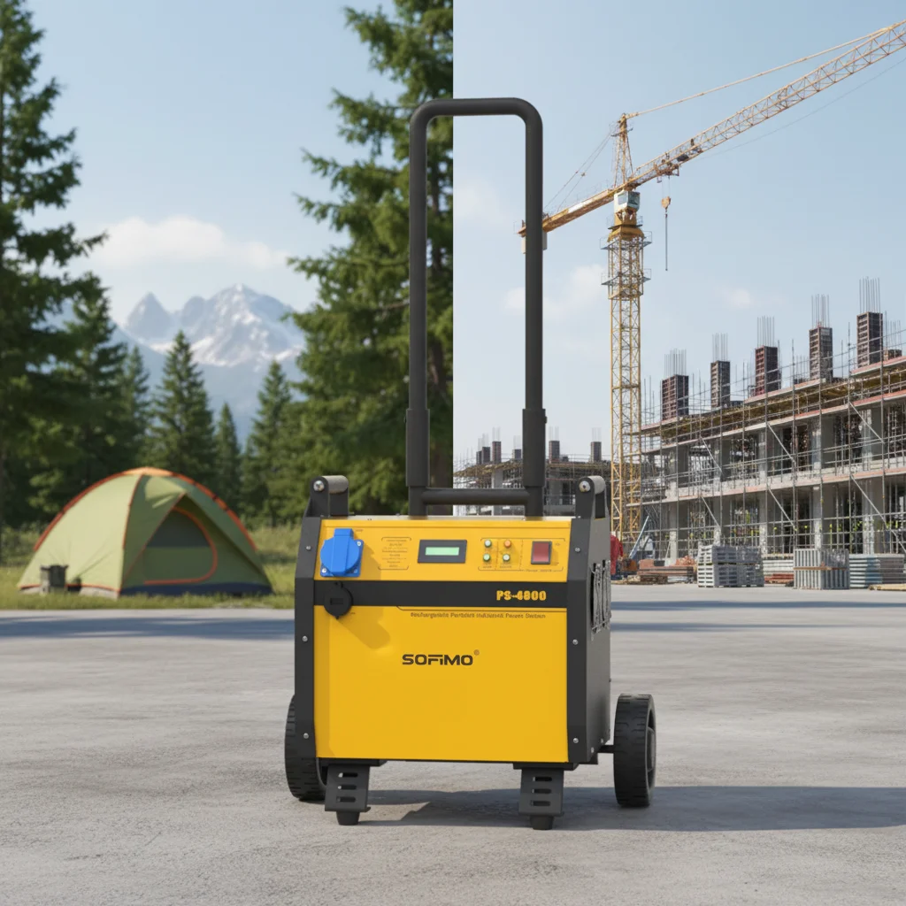 All-in-One Portable Power Station For Outdoor Camping And Industrial Construction With Safe Operation