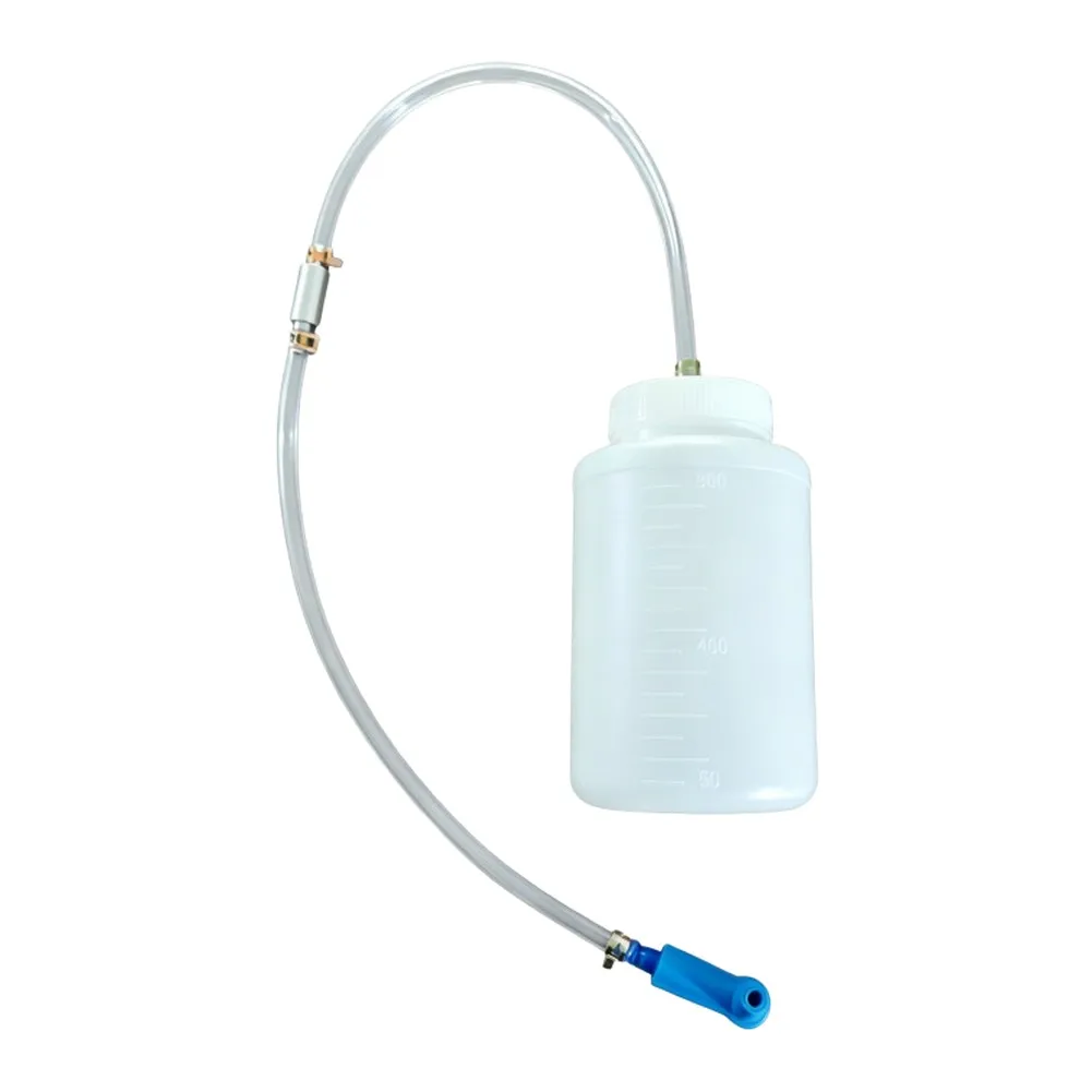 Automotive Brake Fluid Collection Bottle Magnetic Mounting Design Compatible with Cars Motorcycles Trucks and SUVs