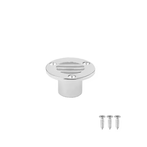 Compact Boat Floor Deck Drain Marine Grade Stainless Steel 316 For Boat Yacht Deck Drainage Hardware Replacement Accessories