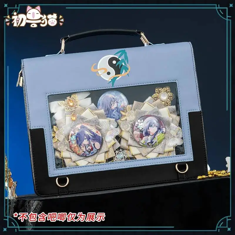 

Anime GAME Honkai Impact 3 Fu Hua Cosplay Game Theme Impression Pack Daily Preppy Commuter Backpack Messenger Bag Lovely Itabag