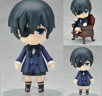 10CM Black Butler Kuroshitsuji Cie 117 Action Figure PVC Collection Model toys for christmas gift