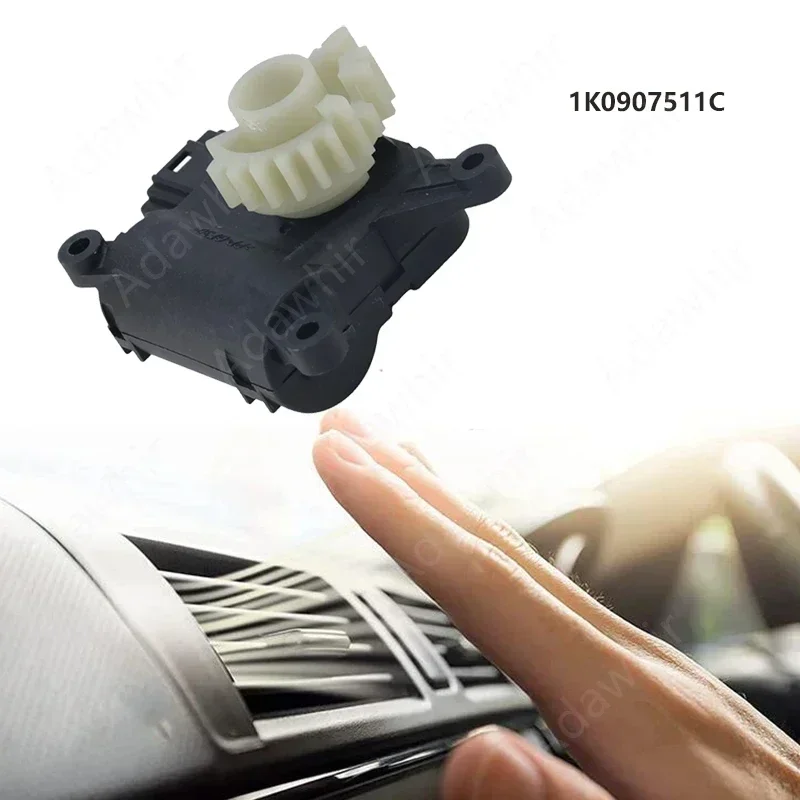 

1K0907511C 1K0907511D Сервопривод заслонки системы кондиционирования воздуха для Audi A3 A4 A6 TT, передний регулятор температуры, актуатор рециркуляции