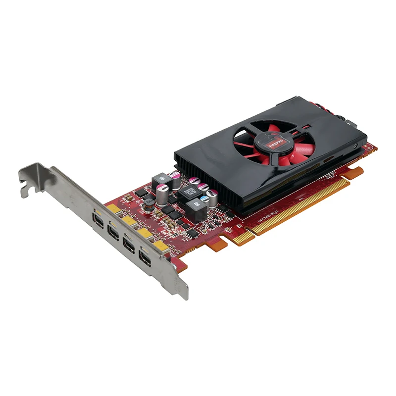 1PCS Onderdelen voor Sapphire AMD FirePro W4100 2GB Professionele Grafische Grafische 4K HD Grafische Bedieningskaart