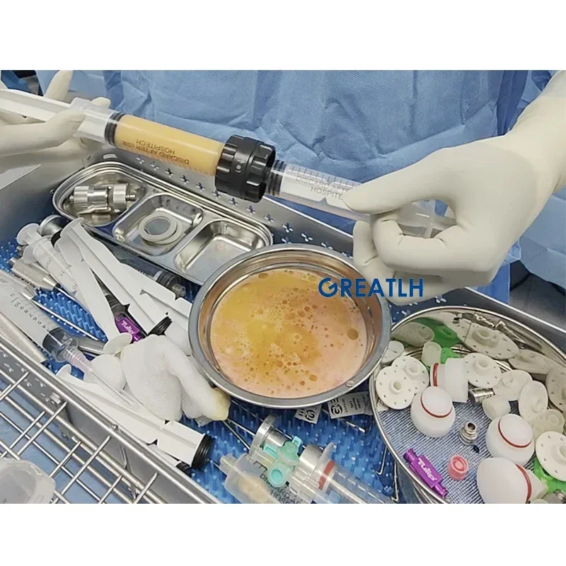 Liposuction Nano Fat Filter Stainless Steel Fat Transplantation Kit Liposuction Tools