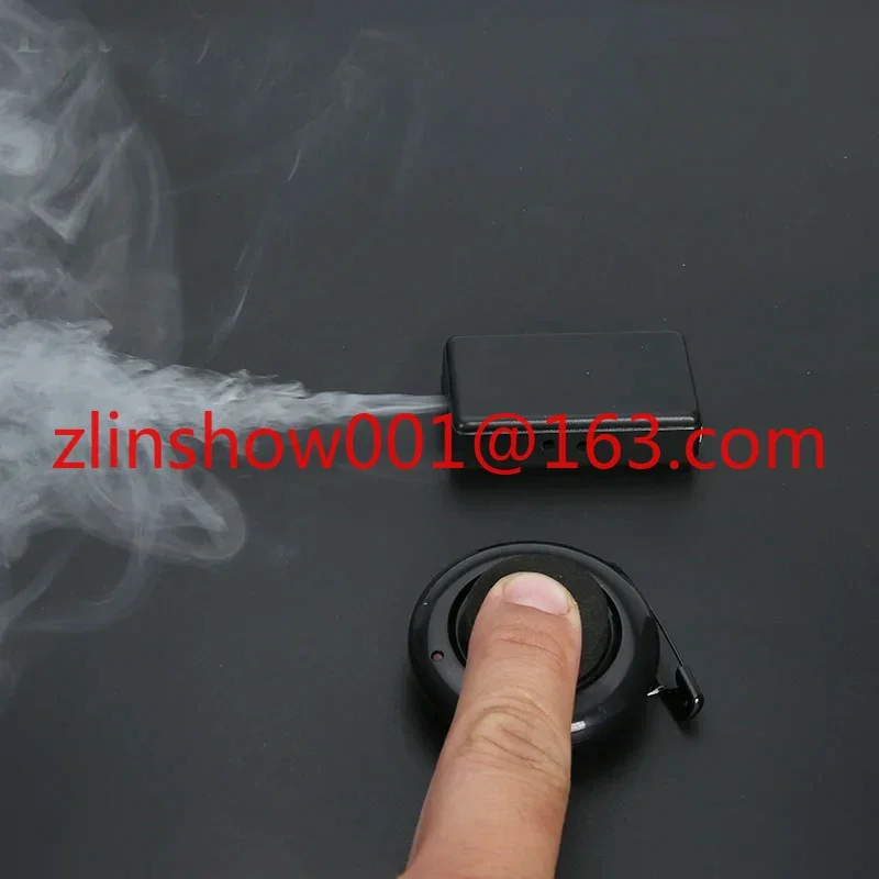 Remote Control Mini Arm Control Smoke Device Charging Magic Trick Flash Magician Stage Close up Street Magic Prop