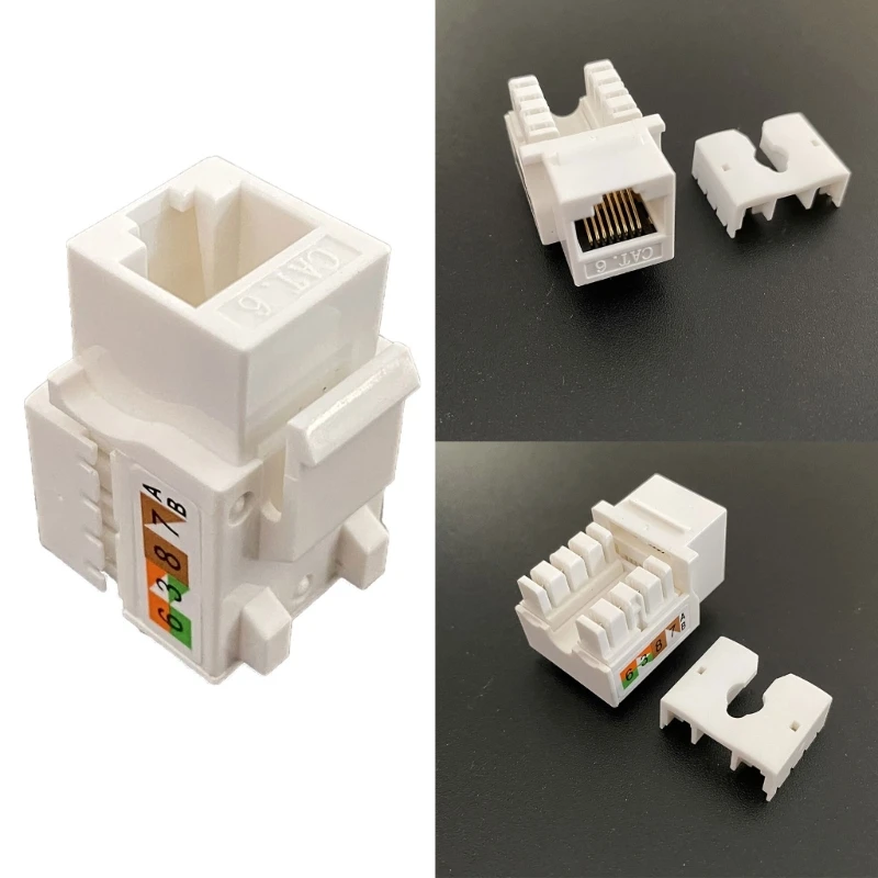 Flying Bird Style UTP RJ45 Connector CAT6  Module Information Socket Computer Outlet Cable Adapter Keystone