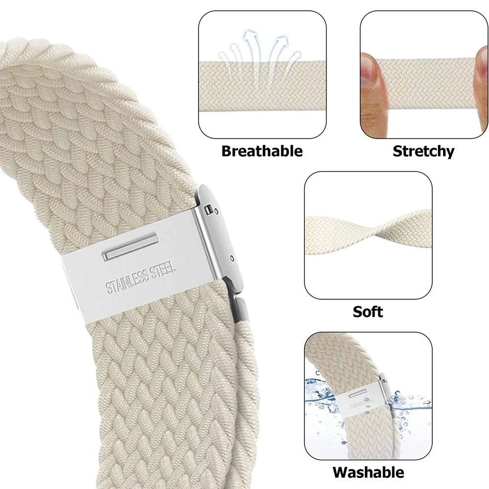 Strap For Apple watch Ultra band 49mm 45mm 44mm 40mm 41mm 42mm 40 45 mm Braided solo loop correa bracelet series 8 7 3 5 se 6 4