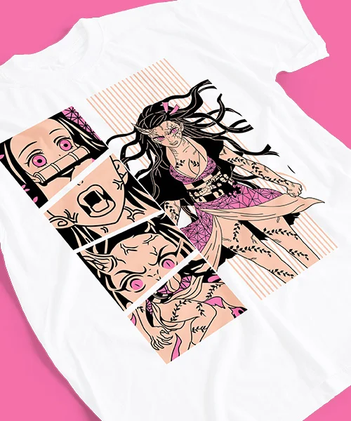 T-Shirt UNISEX DEMON SLAYER NEZUKO