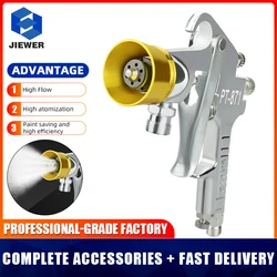 High Quality Spray Gun 2.0 2.5 3.0 3.5 4.0mm Professional HVLP Air Spray Gun Paint Sprayer Car Furniture Painting Tool