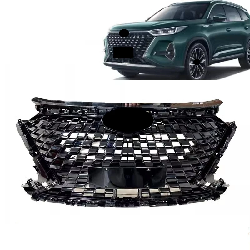 

Front Grille Radiator Grill Assembly for Chery Tiggo 8PRO Front Bumper Net with Hole Car Auto Accessories