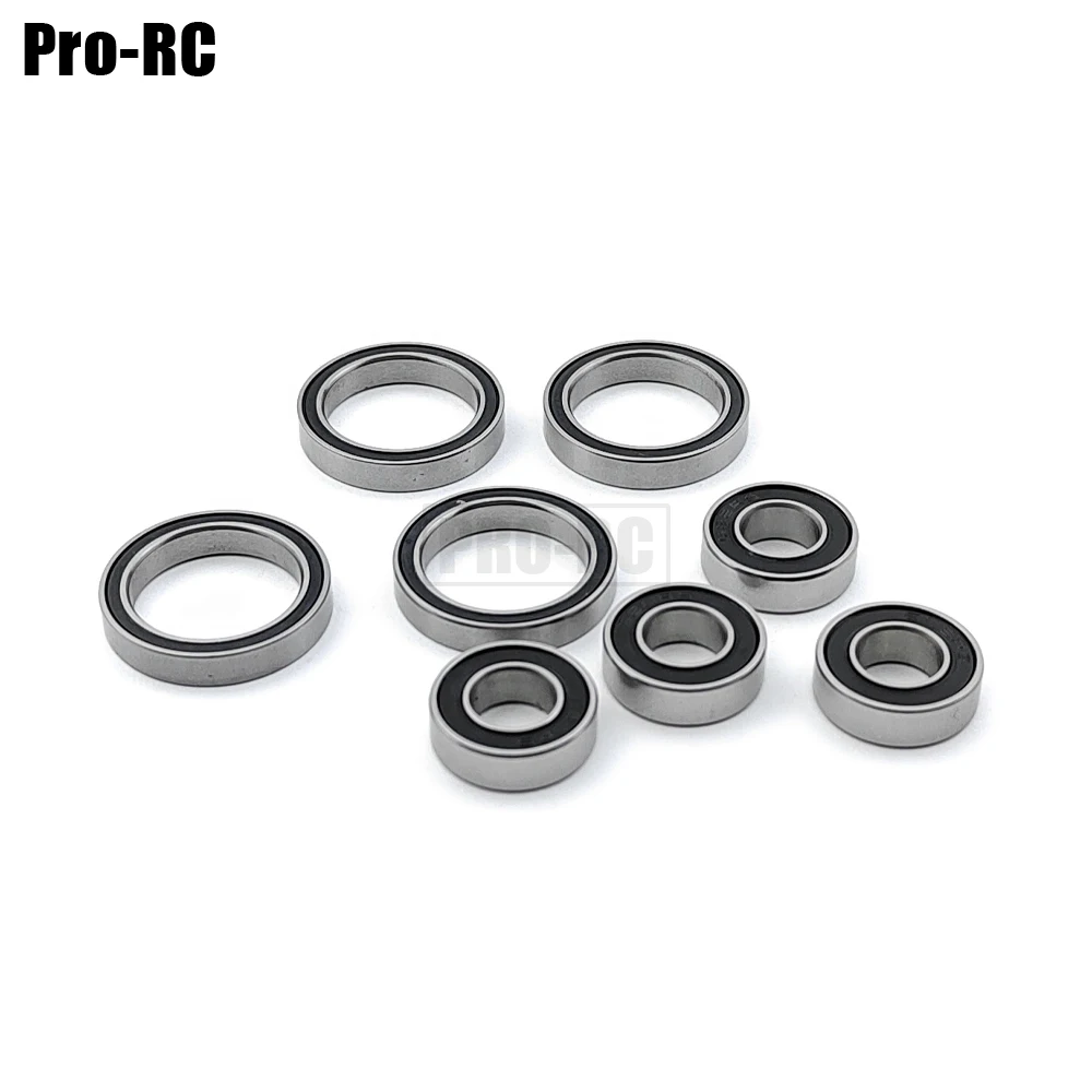 For Traxxas 1/10 Maxx 2.0 WideMaxx 8996X 8950X CV Driveshafts Axle Hub Sealed Ball Bearing Kit (8Pcs) F&R Rc Car Upgrade Parts