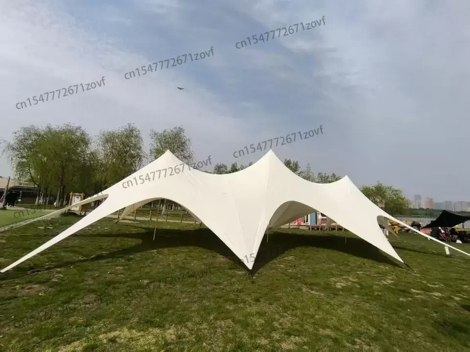 

Supersize 80-Person Camping Canopy Tent - Outdoor Sun Shelter for Beach/Family/Festival Events & Garden Parties