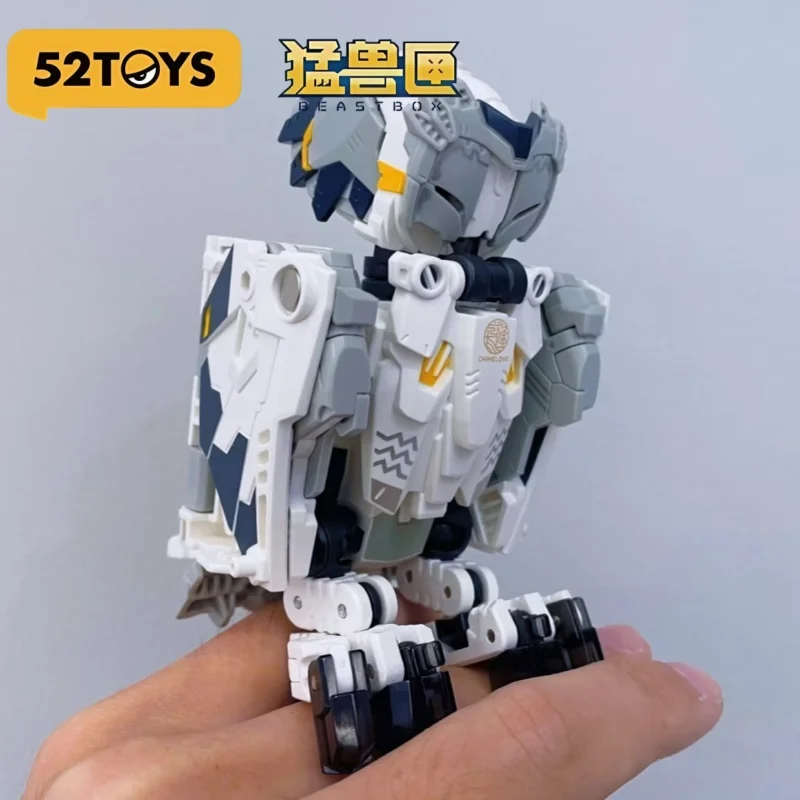 【Na Stanie 】 52toys Beast Box Chimelong Ośmiornica Dzikorowak Sowa Zabawka Transformująca się w Model Mobilny Modny Gadżet do Ręki