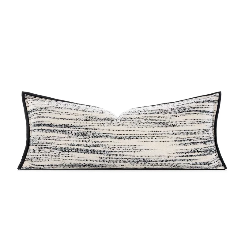  Sample Room Style Sofa Living Room Wabi-Sabi Pillow Mixed Fabric Cushion Cover Modern Simplicity Square Pillowcase