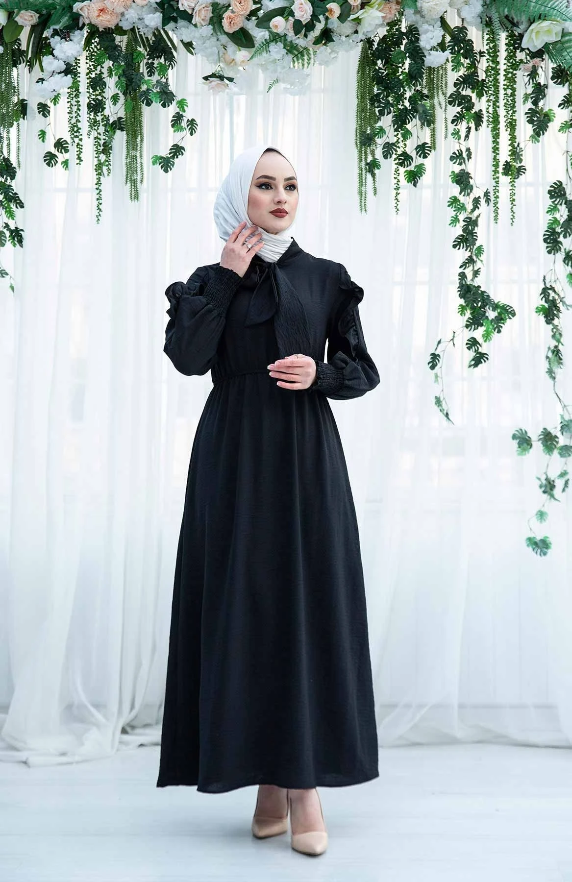 Dress women's dresses 2021 kaftan abaya long Muslim evening dresses hijab abayas Turkish Hijab Party Casual women clothes