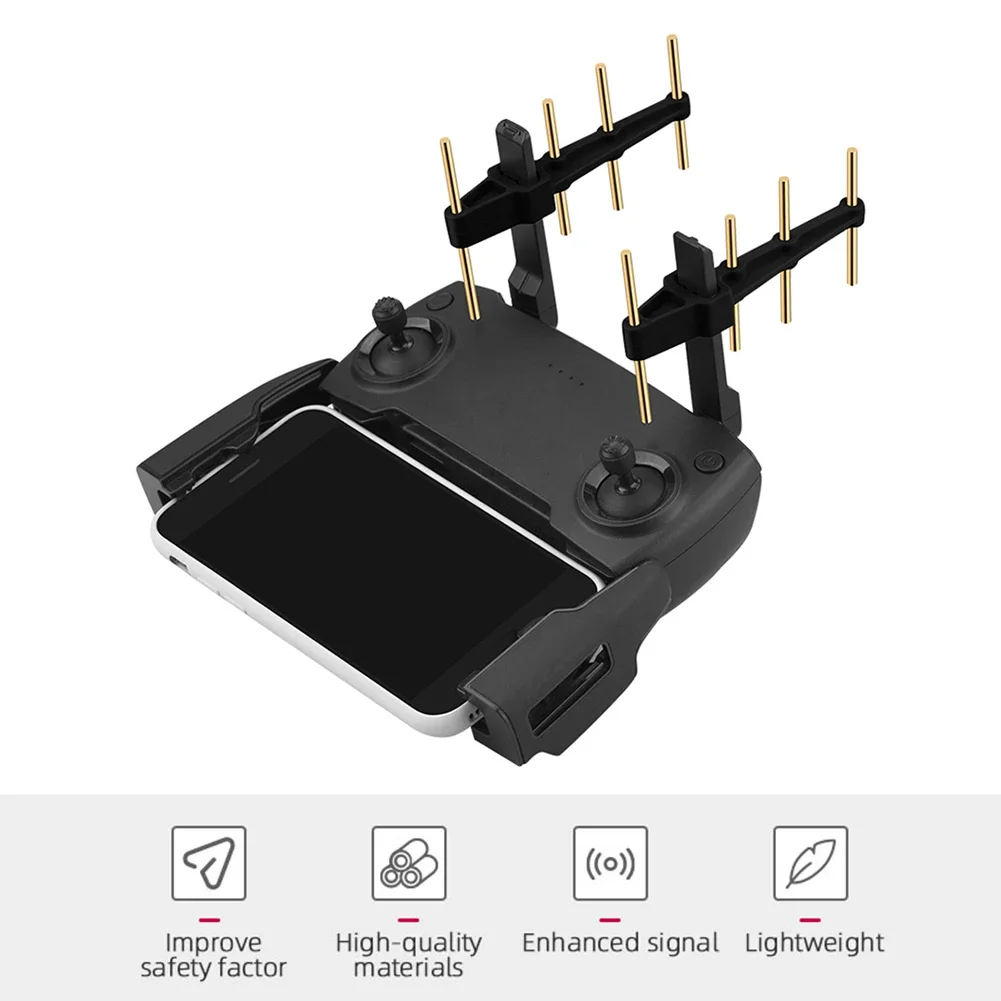 2.4Ghz Yagi Antenna Remote Control Signal Booster for DJI Mavic 2/Mini/Pro Phantom 4 Pro Removable FPV Signal Range Extender