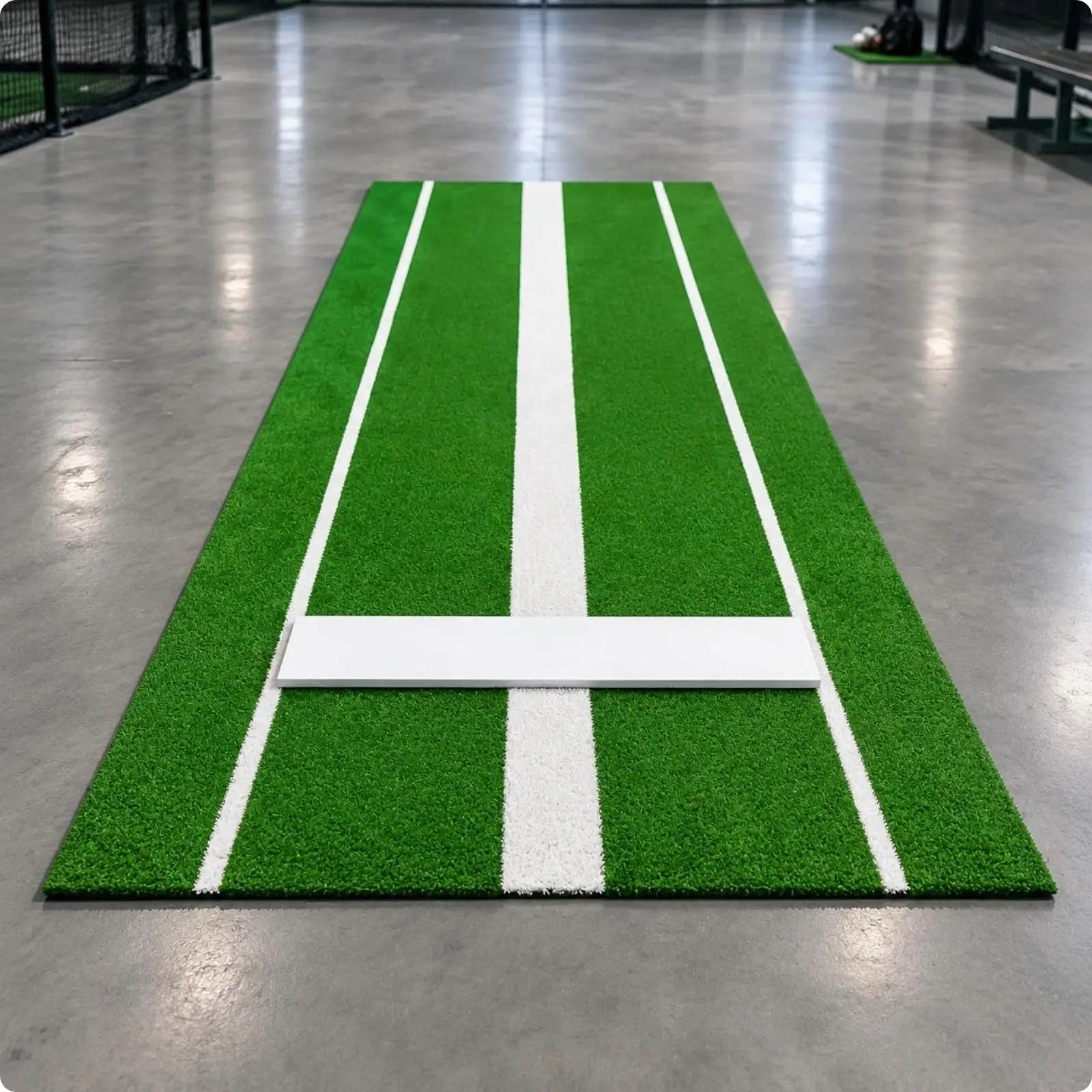 Baseball Pitching Mat Non-Slip Softball Throwing Training Mat Rubber Athletic