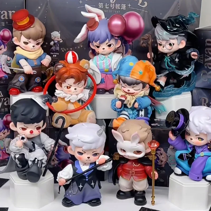 In Stock Official Tnt Space Boy Rayan Tent No 7 Series Blind Box Trendy Figure Desktop Ornament Collectible Toy Gift