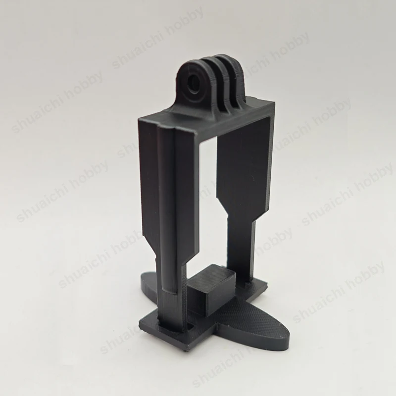 1 conjunto para dji avata2/go pro câmera de ação montagem 3d impresso suporte fixo pendurado acima/abaixo acessórios diy para rc fpv drone