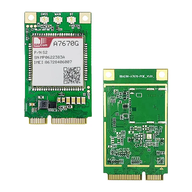 SIMCOM-Módulo CAT1 LTE, A7670G-LABE-PCIEA, versión Global