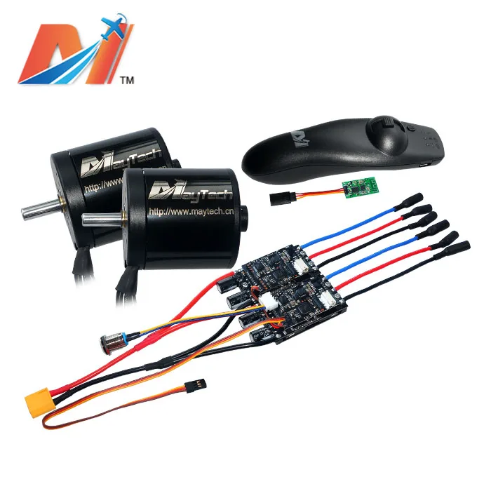 

10%OFF dual 5065 motor waterproof motor electric skateboard kit FOC ESC longboard ESC