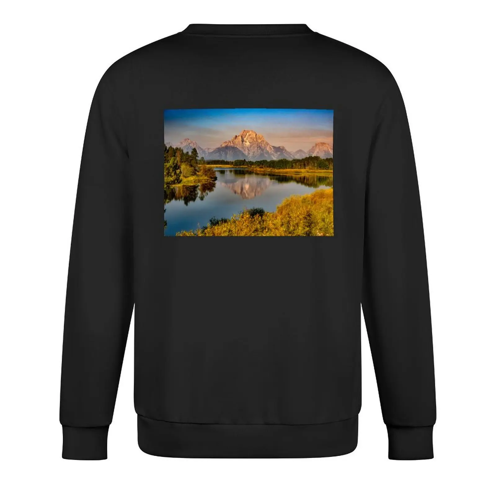 Oxbow Bend - Grand Teton National Park، WY Pulover ملابس رجالية ملابس رجالية ملابس كورية معطف رجالي بلوزات رجالية