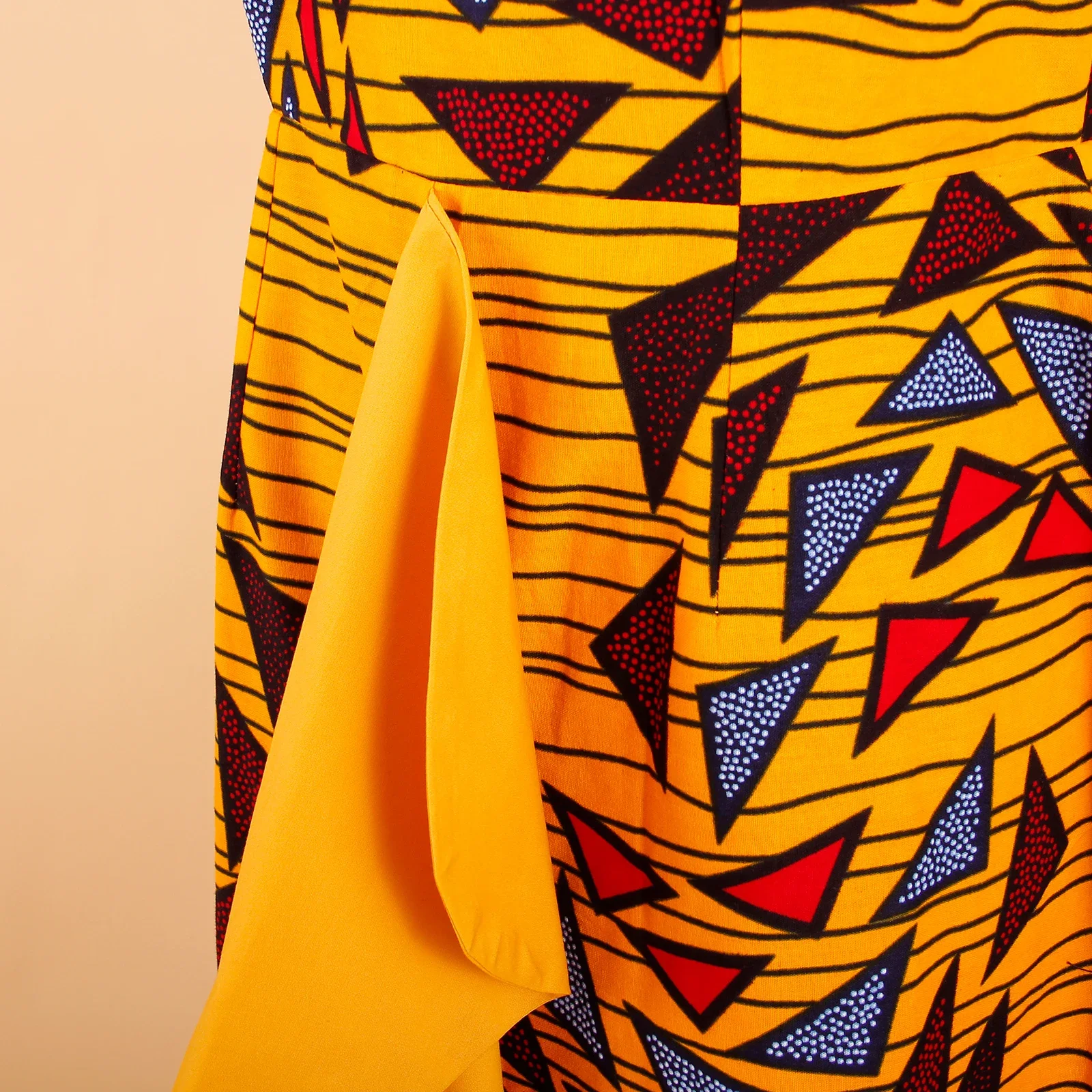 African Dresses for Women Strapless High Waist Sleeveless Ankara Print Maxi Dress Elegant Party Wedding Evening Wear A2125039