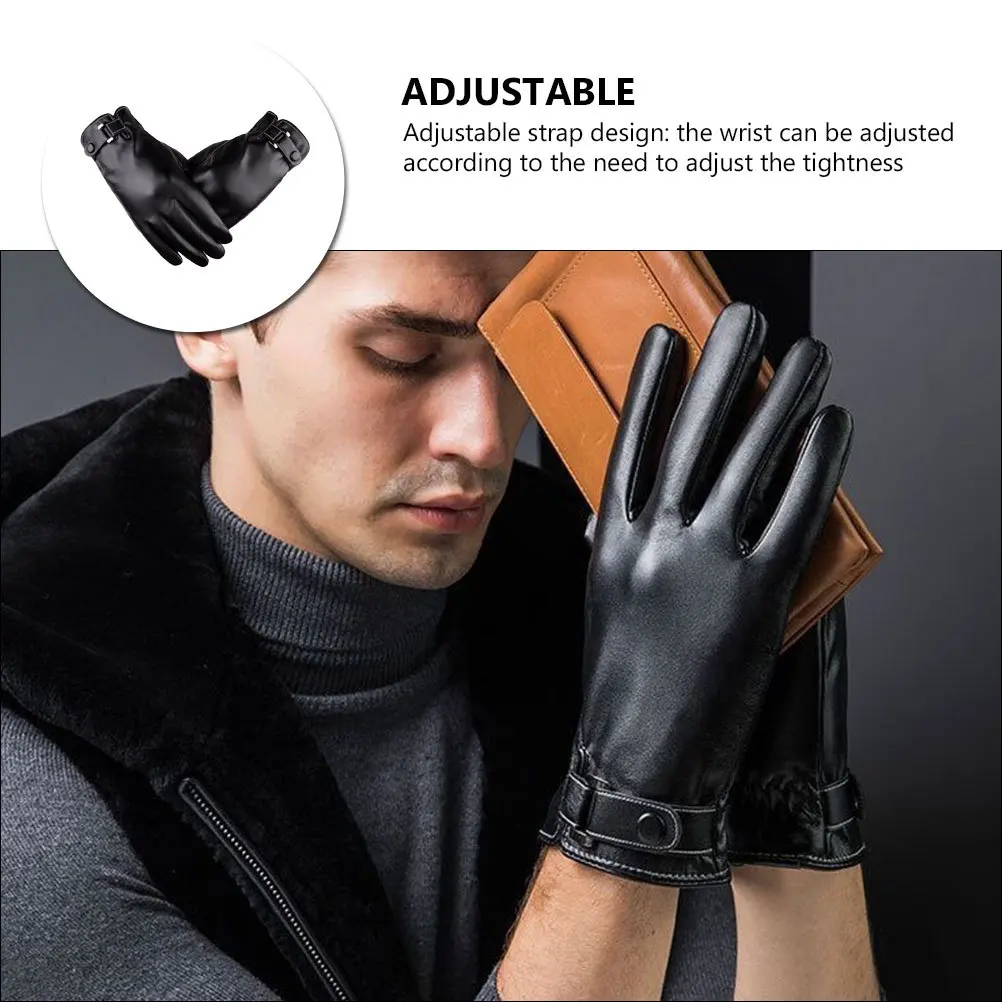 

Touch Screen Cycling Gloves Mens for Biker Touchscreen Sports Warm American Style