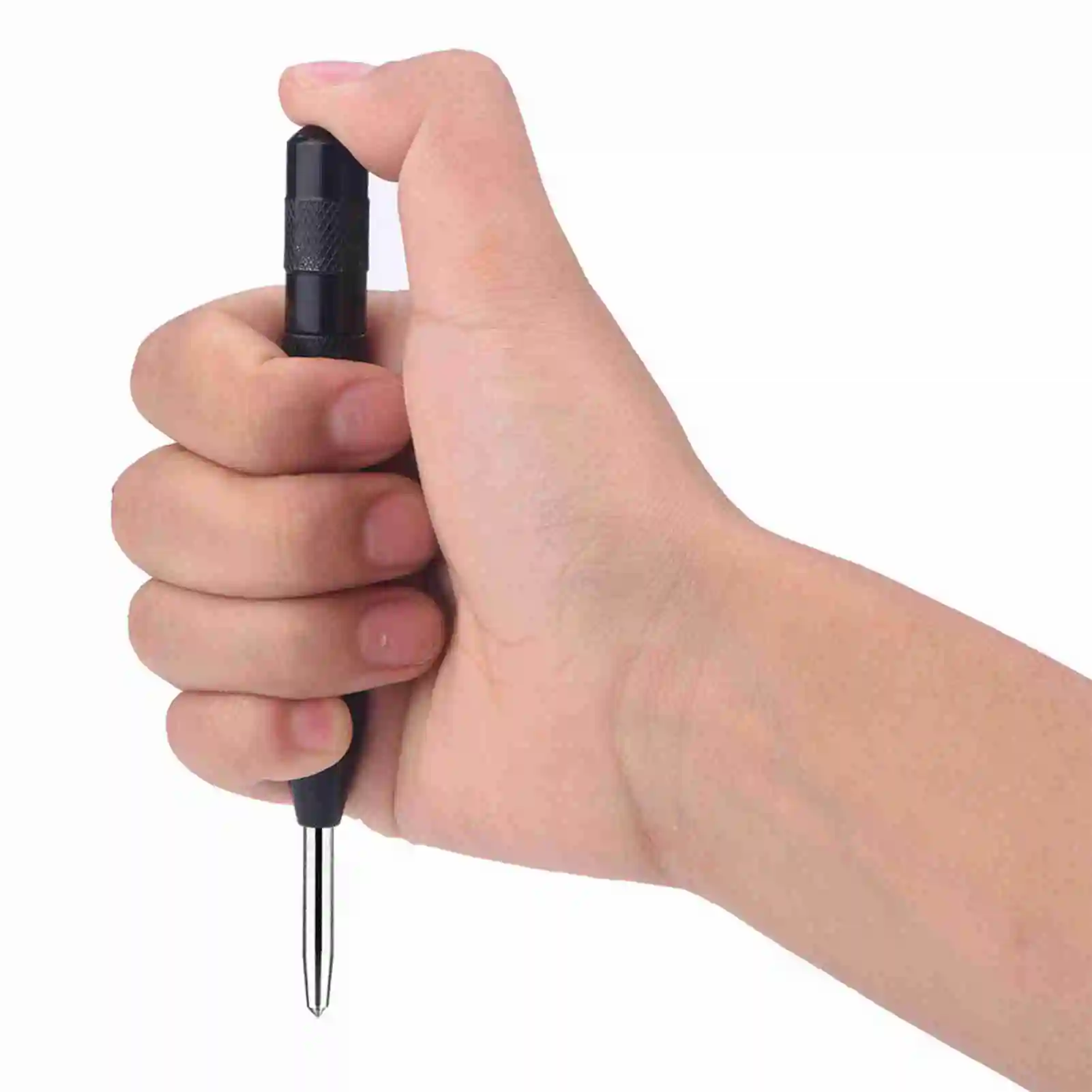 ZK40 High Speed Steel Automatic Center Punch Spring Loaded Mechanism Marking Punching Tool