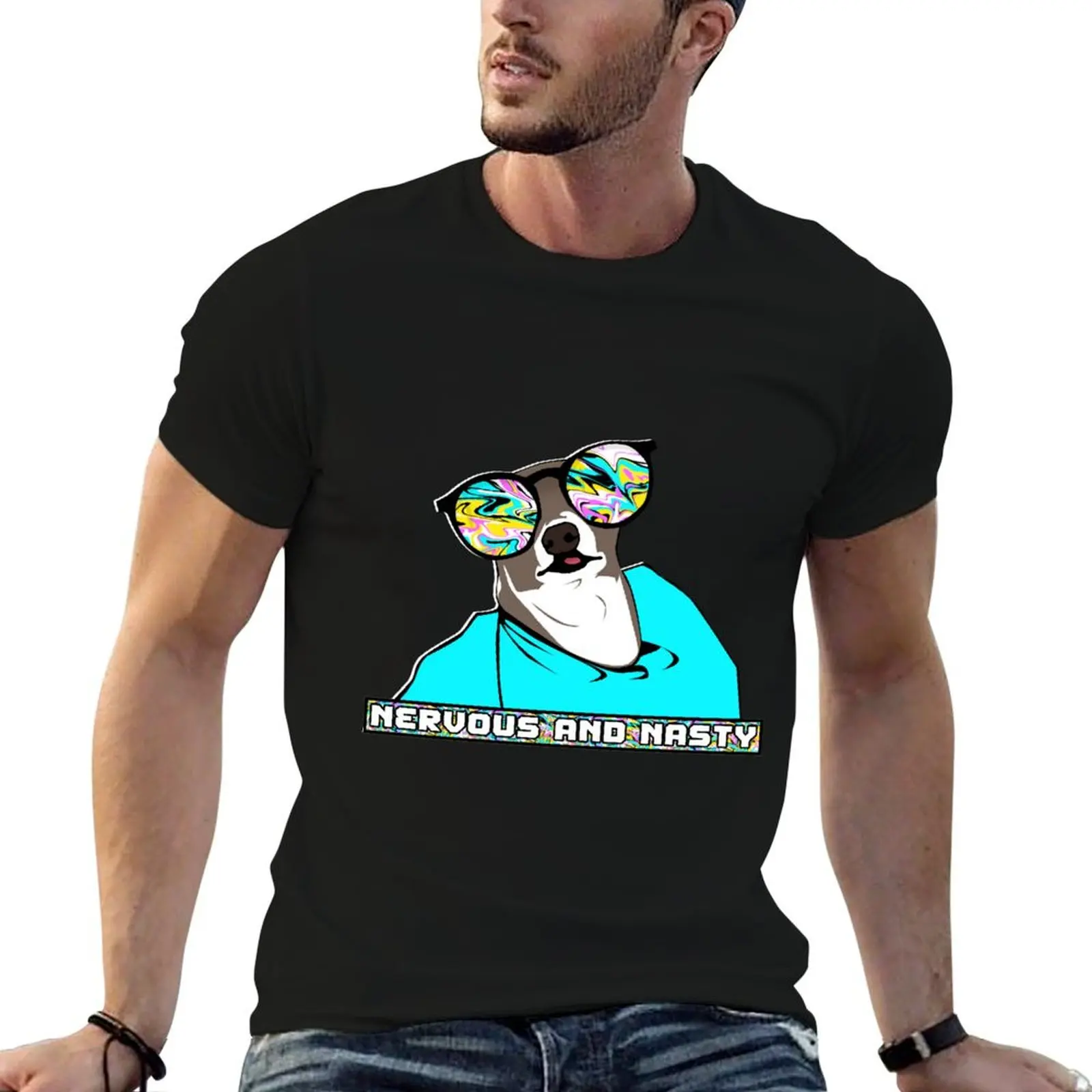 Kermit Dog T-Shirt Sports Casual Short Sleeve Cotton Tee